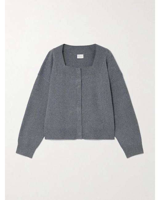Deiji Studios Gray Press Recycled Knitted Cardigan