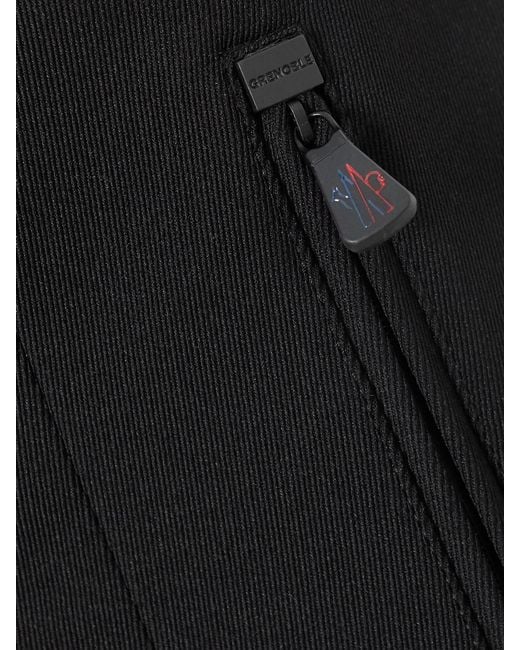 Moncler Black Sportivo Stretch-Twill Bootcut Ski Pants