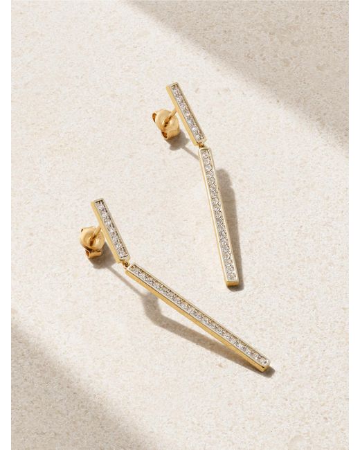 Mateo Natural 14-Karat Diamond Earrings