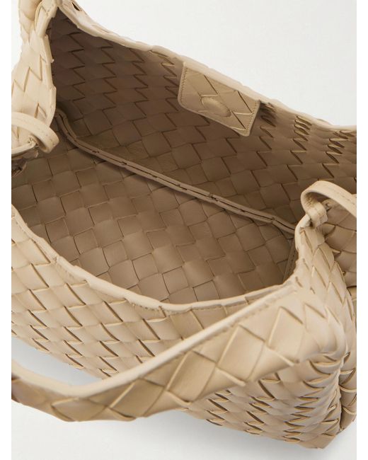 Bottega Veneta Natural Campana Intrecciato Leather Tote