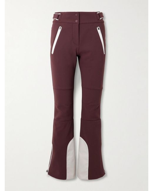 Brunello Cucinelli Purple Bootcut Ski Pants