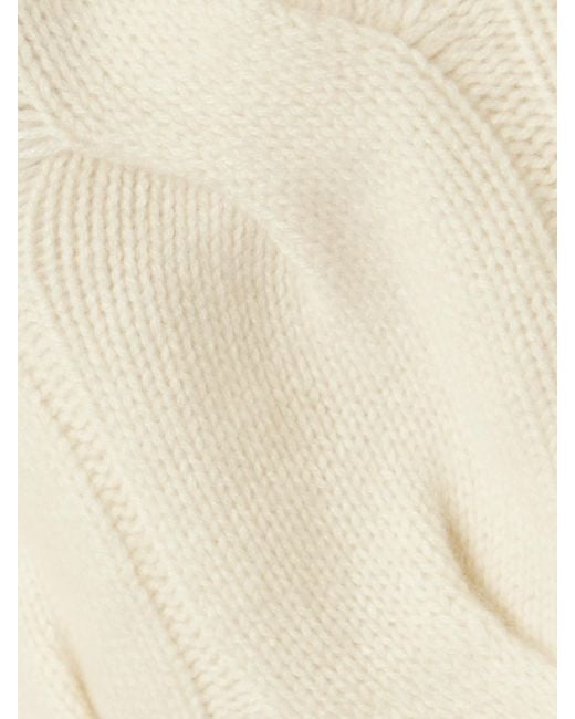 Lisa Yang Natural Sammie Zopfstrickpullover Aus Kaschmir