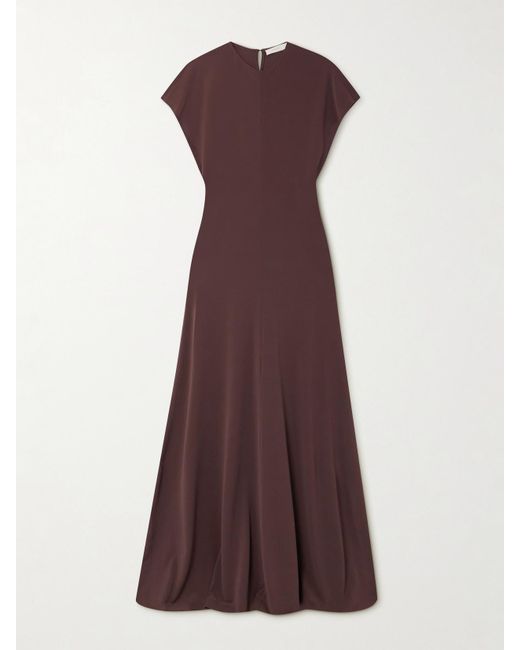 Faithfull The Brand Purple Vida Maxikleid Aus Recyceltem Stretch-Jersey