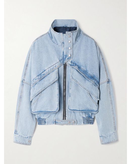 Veste En Jean Magda Butrym en coloris Blue