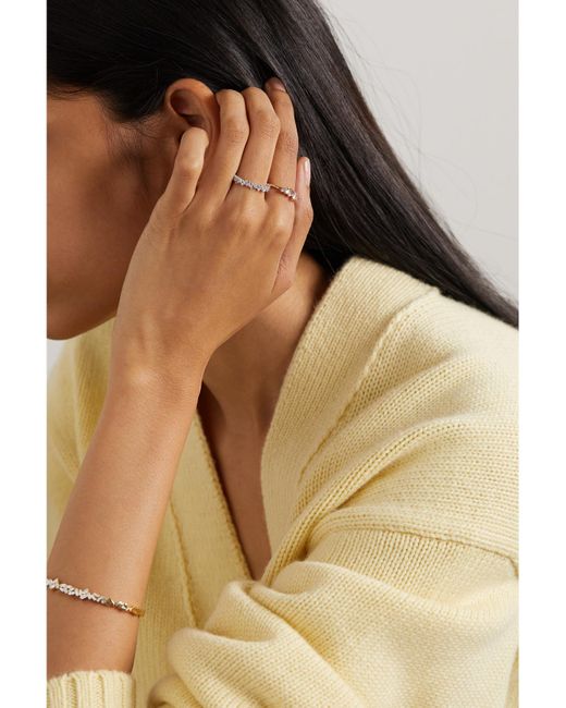Suzanne Kalan Natural 18-Karat Rose Diamond Ring