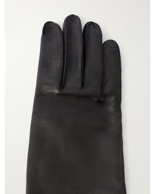 Tom Ford Black Leather Gloves