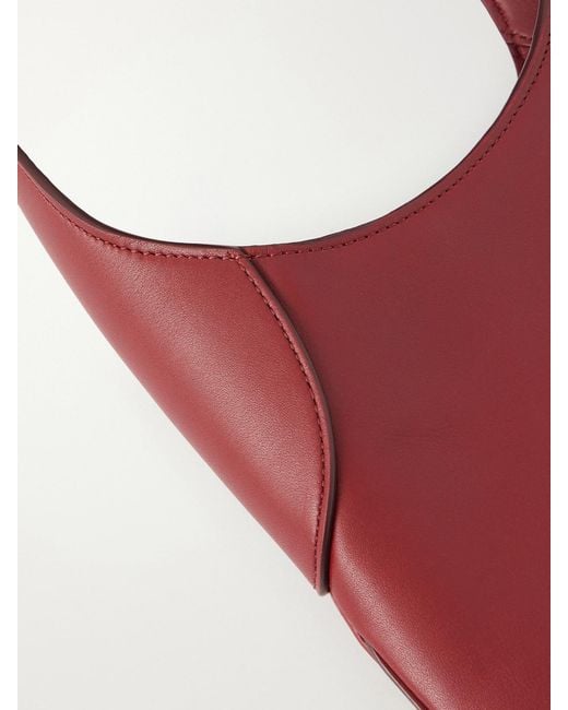Khaite Red Joan Small Leather Shoulder Bag