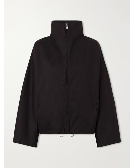 Nour Hammour Black François Cotton-Blend Canvas Jacket
