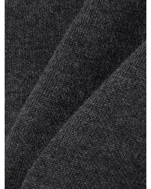 Totême  Black Wool-Blend Top