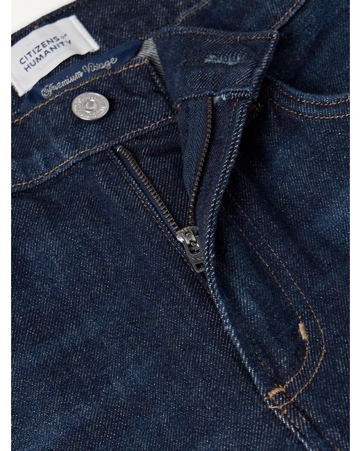 Citizens of Humanity Blue Kimberly High-Rise Flared Jeans