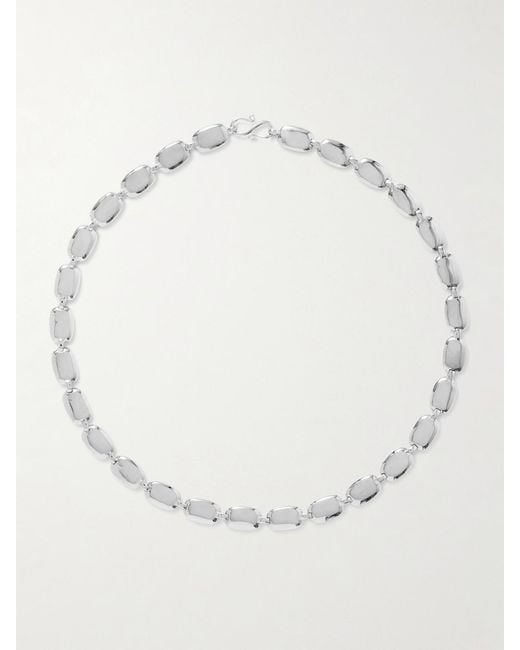 LIE STUDIO Natural The Monica-Plated Necklace