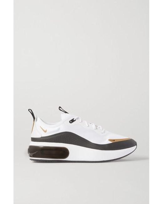 Nike Air Max Dia Icon Clash Rubber-trimmed Ripstop Sneakers in White  (Natural) | Lyst Canada