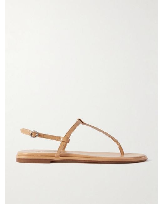 Aeyde Natural Nala Leather Sandals