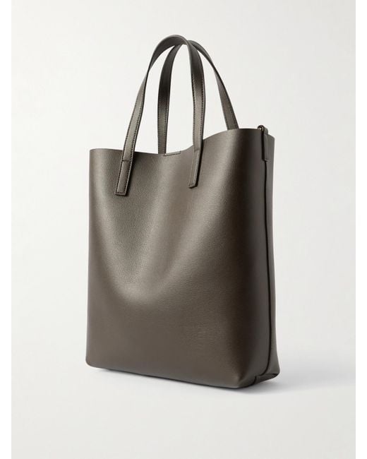 Saint Laurent Black Toy North/South Tote Aus Leder
