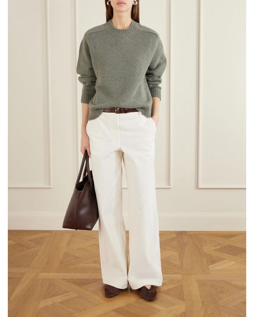 Twp Green New Jill Cashmere Sweater