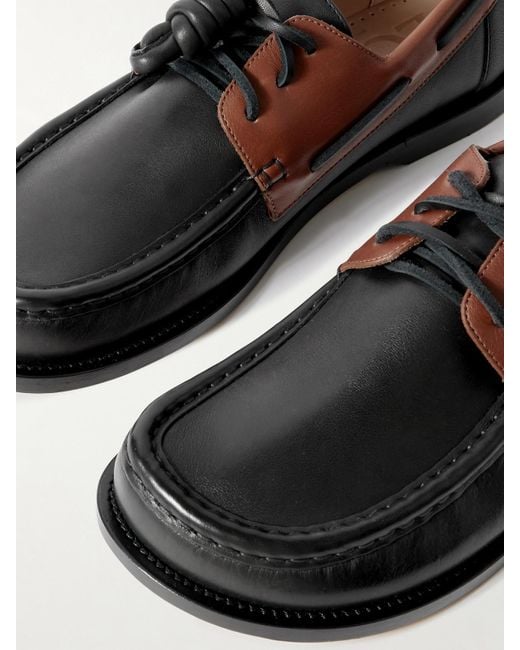 Loewe Brown Campo Boat Shoe