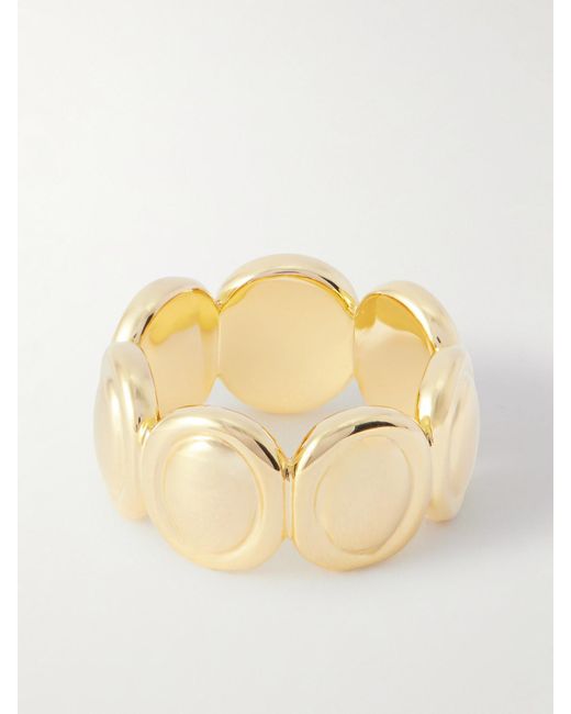 LIE STUDIO Metallic The Sasha-Plated Ring