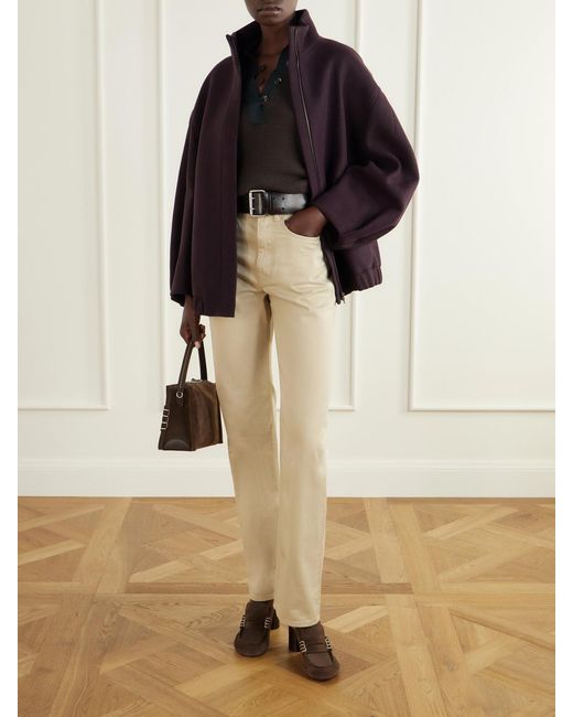J.W. Anderson Brown Suede Mule Pumps