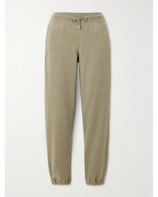 Loro Piana Natural Cashmere Track Pants