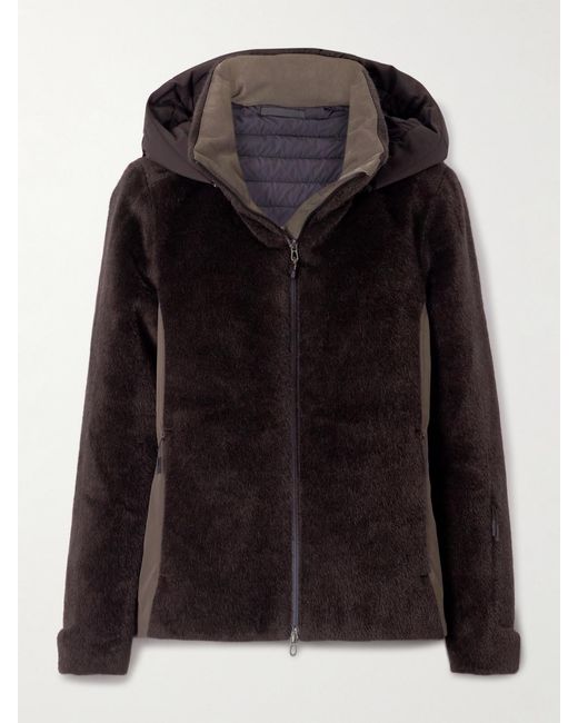 Sease Black Armor 3.0 Hooded Padded Alpaca Jacket