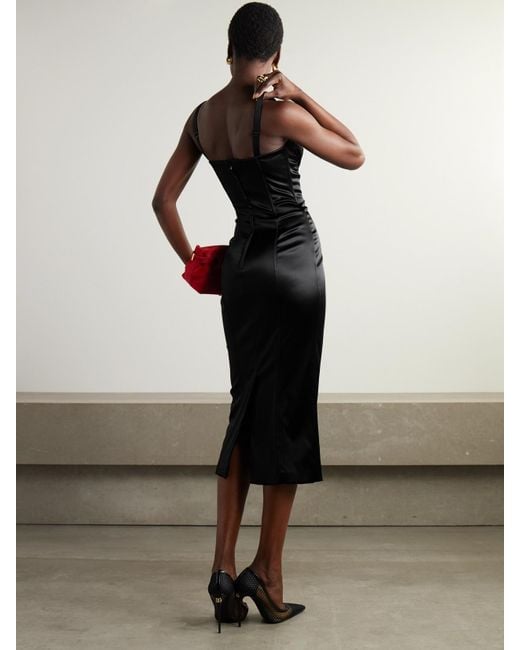 Dolce & Gabbana Black Midi Dresses