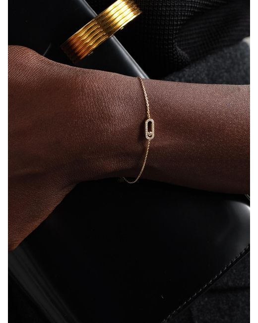 Messika Natural Move Uno 18-Karat Diamond Bracelet