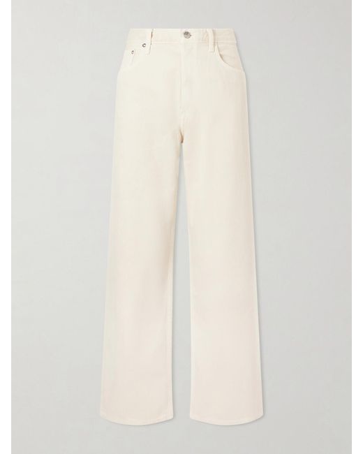 Agolde Natural Low Slung Baggy Organic Boyfriend Jeans