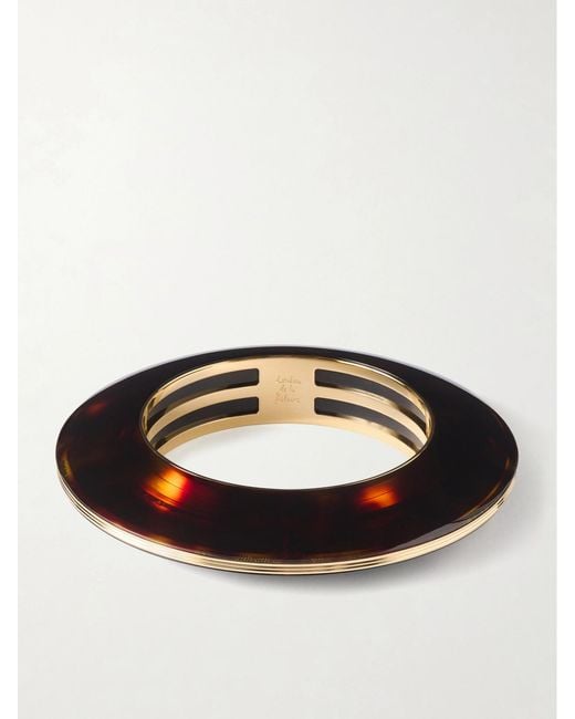 Jacques Marie Mage Multicolor Loulou De La Falaise Rhoda-Plated Acetate Bangle