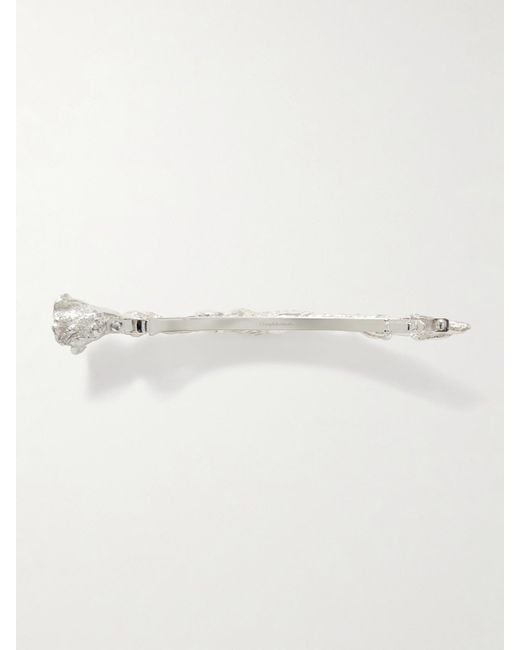 Completedworks Natural Versilberte Haarspange