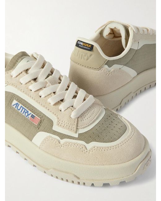 Baskets En Ripstop À Finitions En Cuir Et En Daim Wildpace Autry en coloris Natural