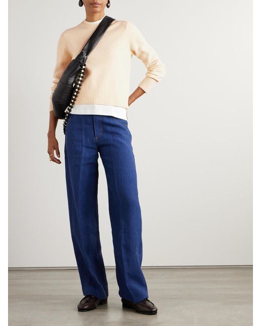 Jil Sander Natural Wool Sweater