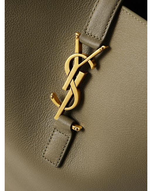 Saint Laurent Natural Le 5 À 7 Supple Große Schultertasche Aus Leder