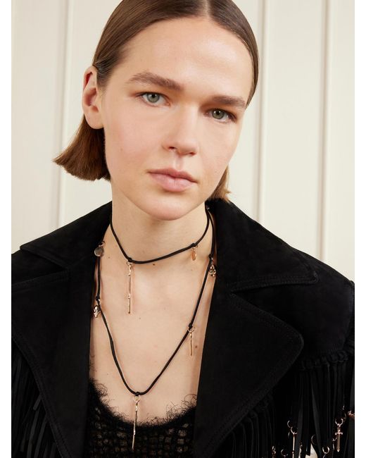 Gabriela Hearst Natural Tone Cord Necklace