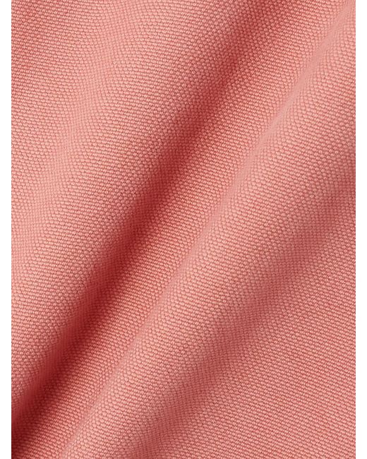 Chloé Pink Hose Mit Weitem Bein Aus Biobaumwoll-Canvas