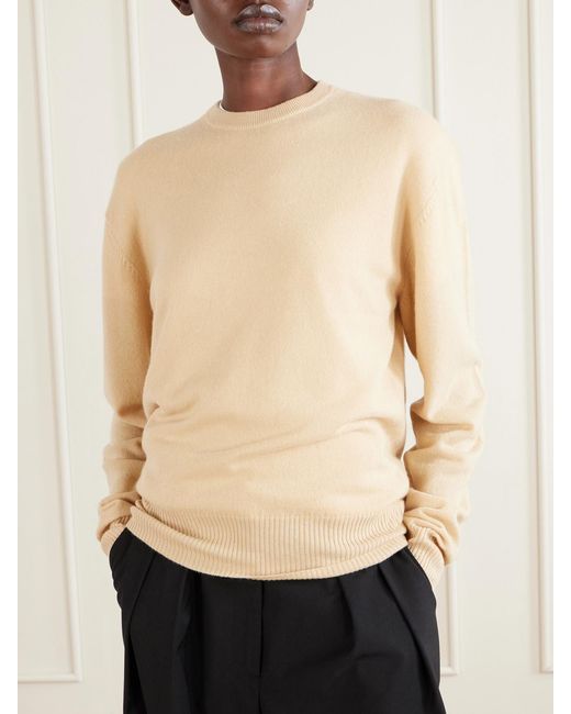 Totême Natural Cashmere Sweater