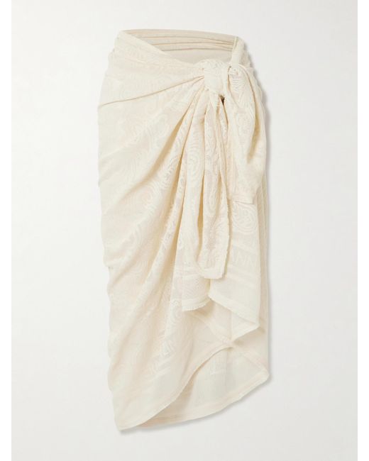 Zimmermann Natural Cotton Pareo