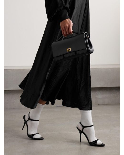 Balenciaga Black Bel Air Small Leather Clutch