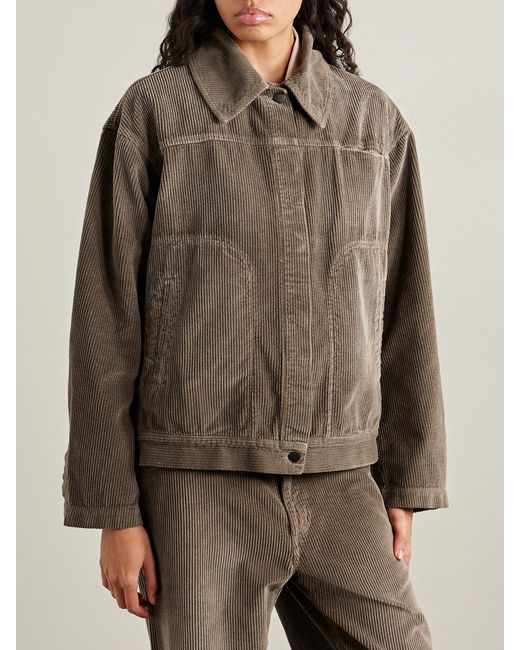 Kallmeyer Brown Elliott Cotton-Corduroy Jacket