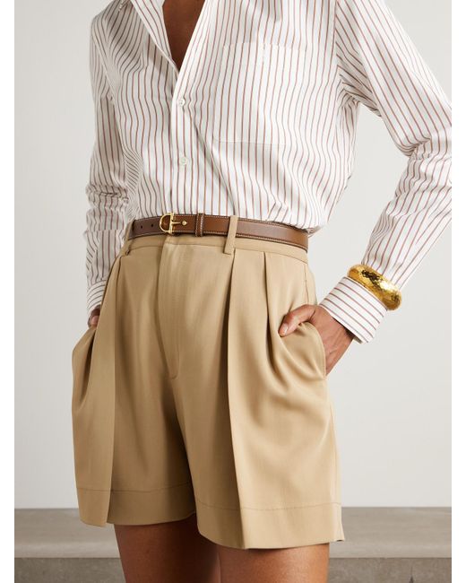 Gucci Brown Horsebit-Detailed Leather Belt