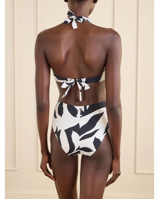 Max Mara Blue Beachwear Stilla Bikini Briefs