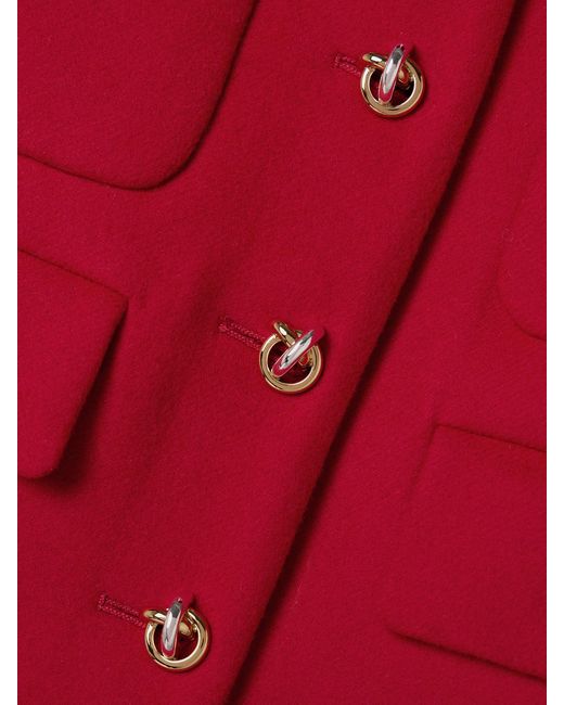 Altuzarra Red Astley Wool Jacket