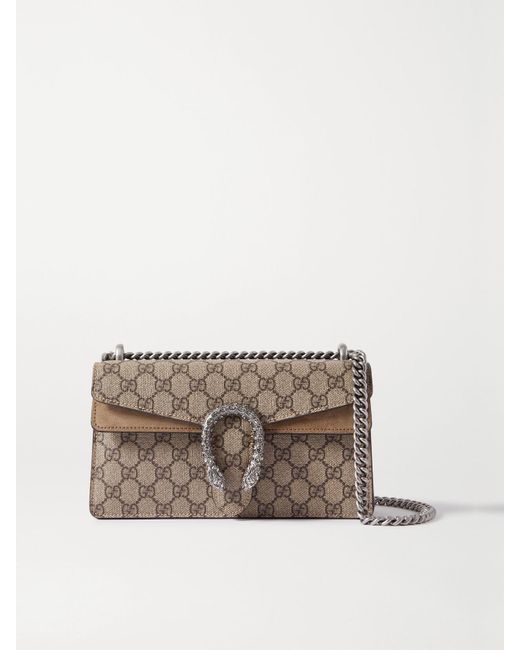 Gucci Brown Schultertasche DIONYSUS SMALL GG SUPREME