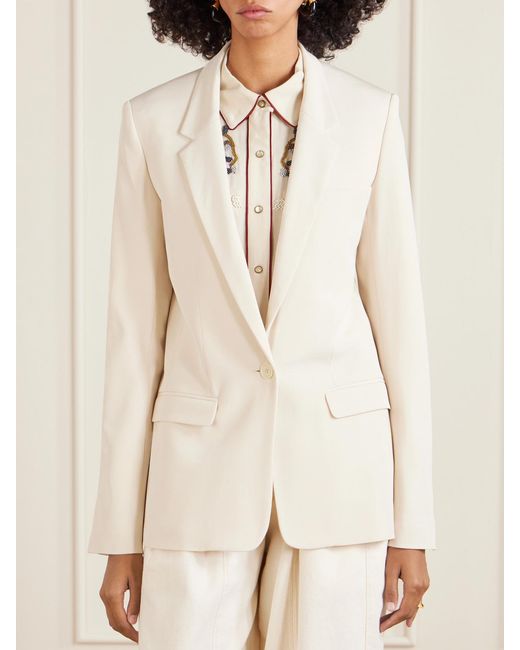 Isabel Marant Natural Feray Cady Blazer