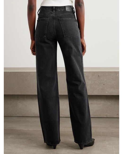 Citizens of Humanity Black Annina High-Rise Wide-Leg Jeans