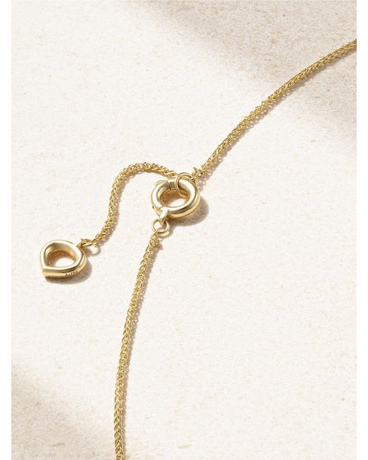 Tabayer Natural Oera Mini Kette Aus 18 Karat Mit Diamant