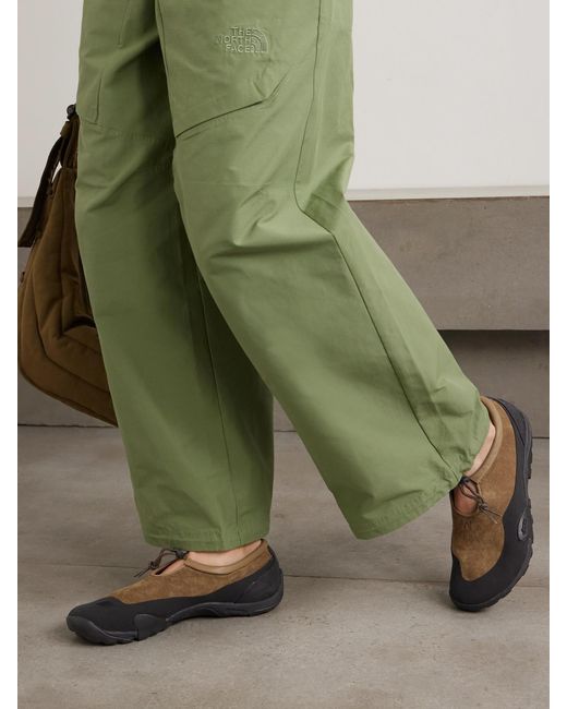 New Balance Brown Tokyo Design Studio Minimus Slip-Ons Aus Shell Und Veloursleder