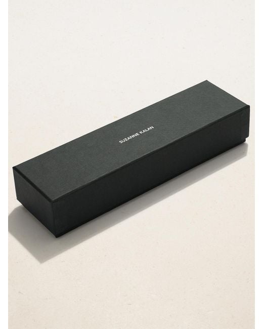 Suzanne Kalan Natural Block Chain 18-Karat Diamond Bracelet