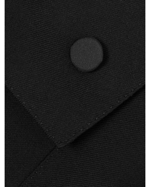 Tom Ford Black Blazer Aus Einer Mischung Aus Wolle, Mohair Und Seide