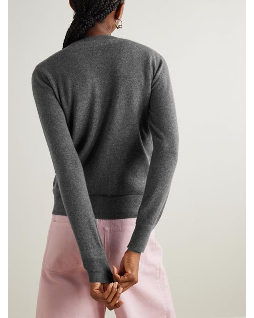 arch4 Gray Set Aus Tanktop Und Cardigan Aus Biokaschmir