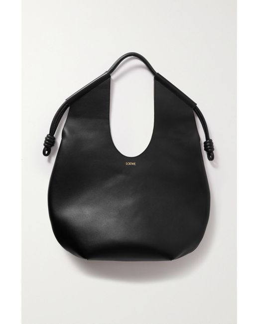 Loewe Paseo Knotted Leather Tote in Black | Lyst Canada